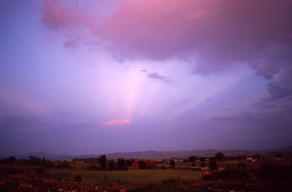 Anti Crepuscular Rays