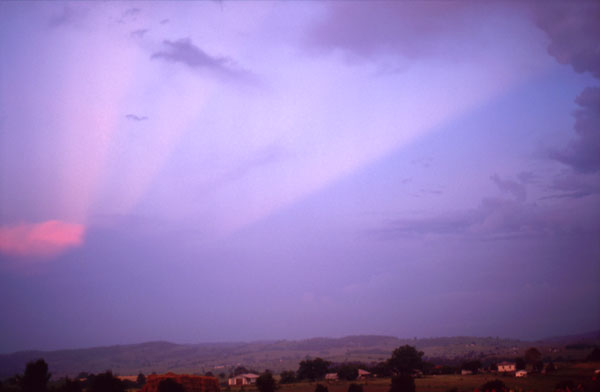 Anti Crepuscular Rays