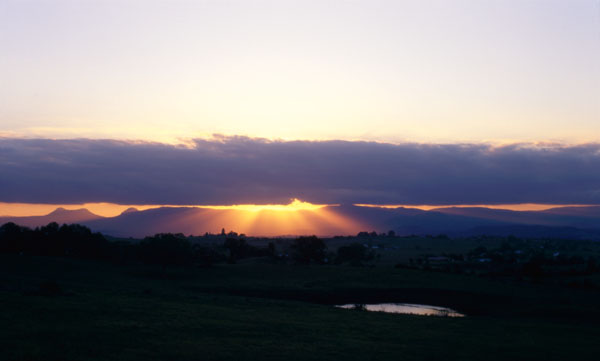 crepuscular rays