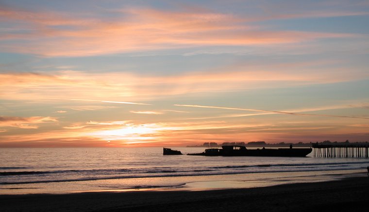 Seacliff Beach on my birthday