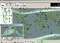 The current auroral oval displayed is cartesian projection. HamCAP shows the propagation on 20m at the same time.