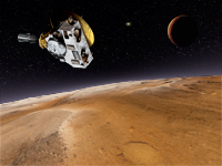 New Horizons over Pluto