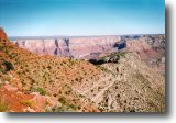 Approaching Tilted Mesa (middle right) with Nankoweap Mesa directly behind