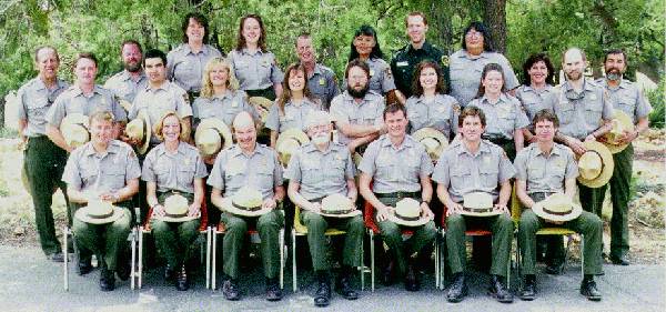 Group photo, interpretive rangers