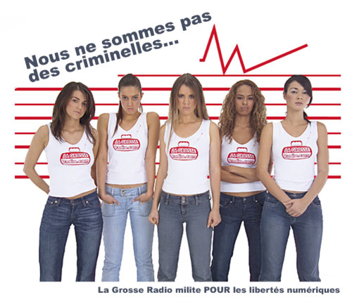 les filles qui font de la web-radio libre ne sont pas des criminelles !