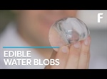 Could Edible Water Blobs - Wasteful Plastic Bottles?