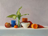 Still Life in RGB, oil, 17x14 (43x35 cm)