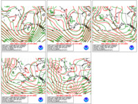 Day 4-8  WPC Versus GFS 500mb Heights for Alaska