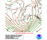 Day 4 WPC and GFS 500mb Height Forecasts