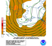 Day 8 500mb Heights - WPC Versus GFS Ensemble Mean