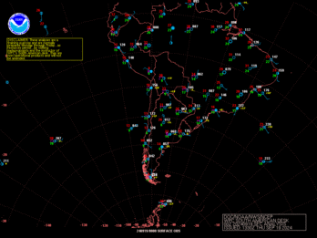 South American Satellite Analysis 00Z