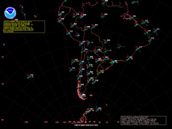 South American Satellite Analysis 06Z