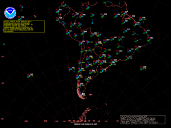 South American Satellite Analysis 12Z