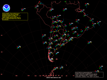 South American Satellite Analysis 18Z