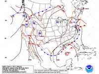 Final Day 7 Fronts and Pressures for the CONUS