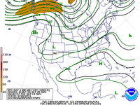 Day 4 500mb Heights - WPC Versus GFS Ensemble Mean