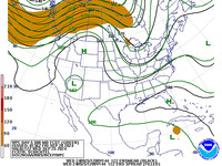 Day 5 500mb Heights - WPC Versus GFS Ensemble Mean