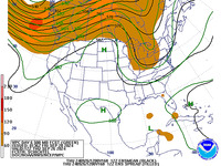 Day 6 500mb Heights - WPC Versus GFS Ensemble Mean