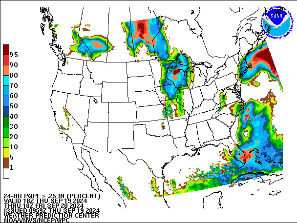 24-Hour PQPF valid 18Z September 20, 2024