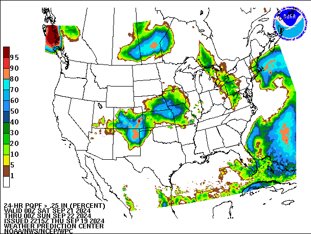 24-Hour PQPF valid 00Z September 22, 2024