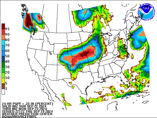 24-Hour PQPF valid 00Z September 23, 2024