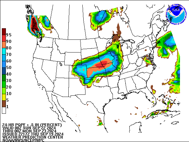 24-Hour PQPF valid 00Z September 23, 2024