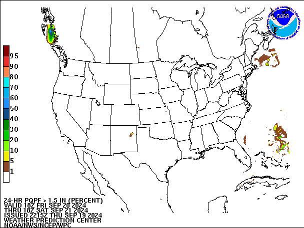 24-Hour PQPF valid 18Z September 21, 2024