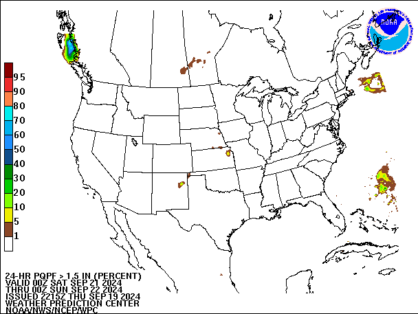 24-Hour PQPF valid 00Z September 22, 2024