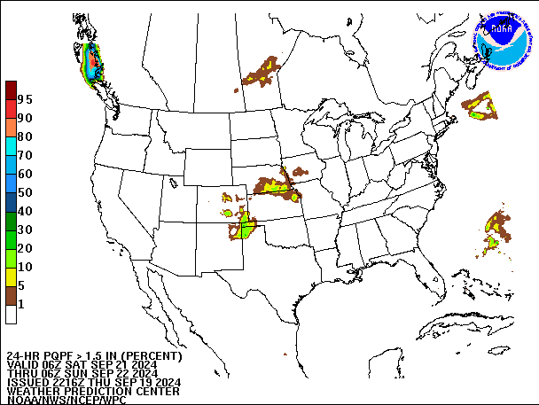 24-Hour PQPF valid 06Z September 22, 2024