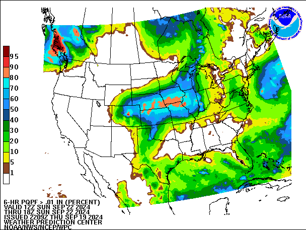 6-Hour PQPF valid 18Z September 22, 2024