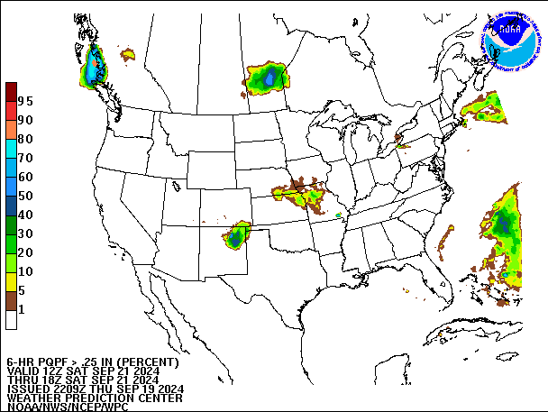 6-Hour PQPF valid 18Z September 21, 2024