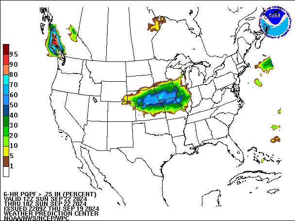 6-Hour PQPF valid 18Z September 22, 2024