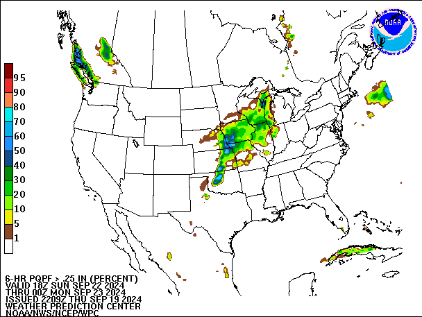 6-Hour PQPF valid 00Z September 23, 2024