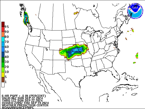 6-Hour PQPF valid 12Z September 22, 2024