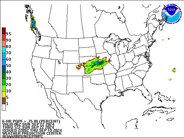 6-Hour PQPF valid 12Z September 22, 2024